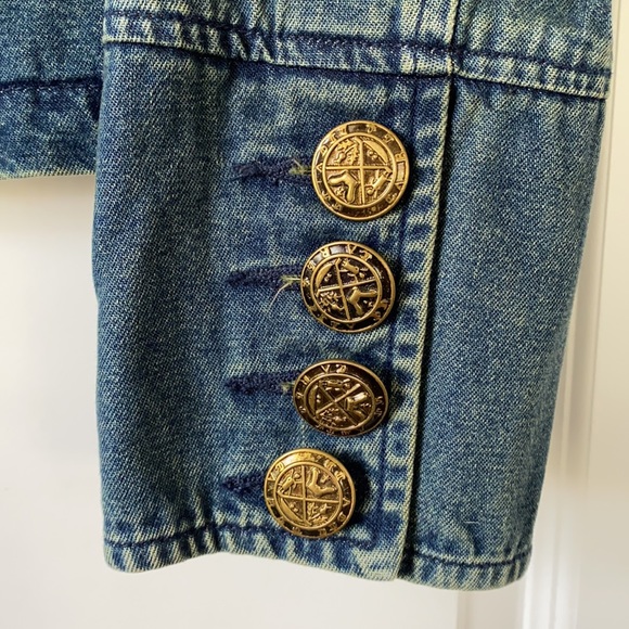 Carole Little Jean Double Breasted Jacket - Picture 5 of 7